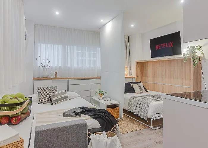 公寓 Super Centro Y Playa By Thebluewaveapartments Com 拉科鲁尼亚